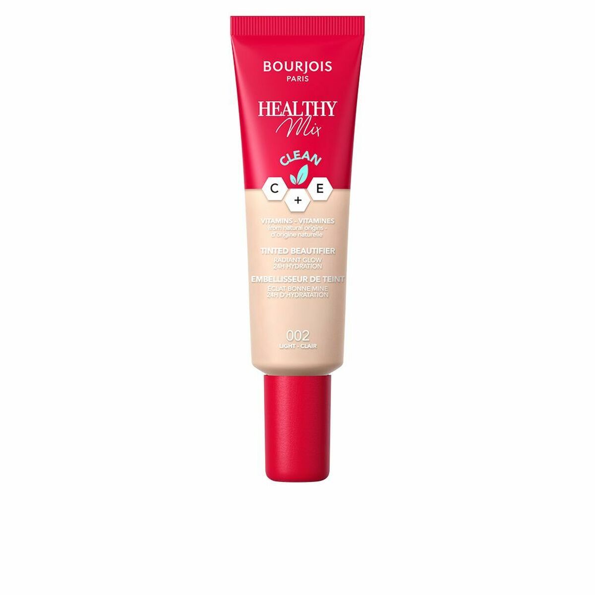 Fugtighedscreme med Farve Bourjois Healthy Mix Nº 002 30 ml